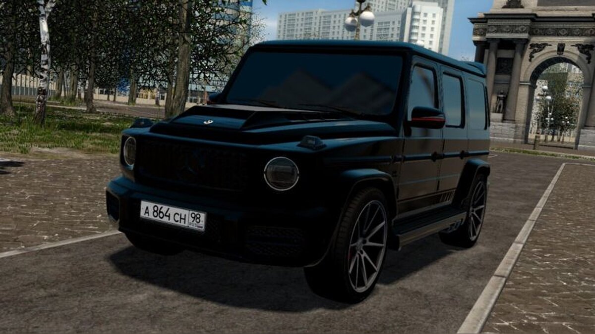 City Car Driving — Mercedes-benz G63 AMG Brabus (W464)