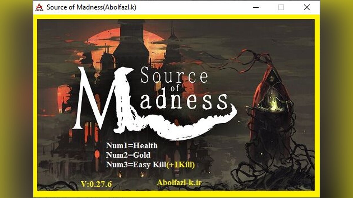 Source of Madness — Trainer (+3) [0.27.6]