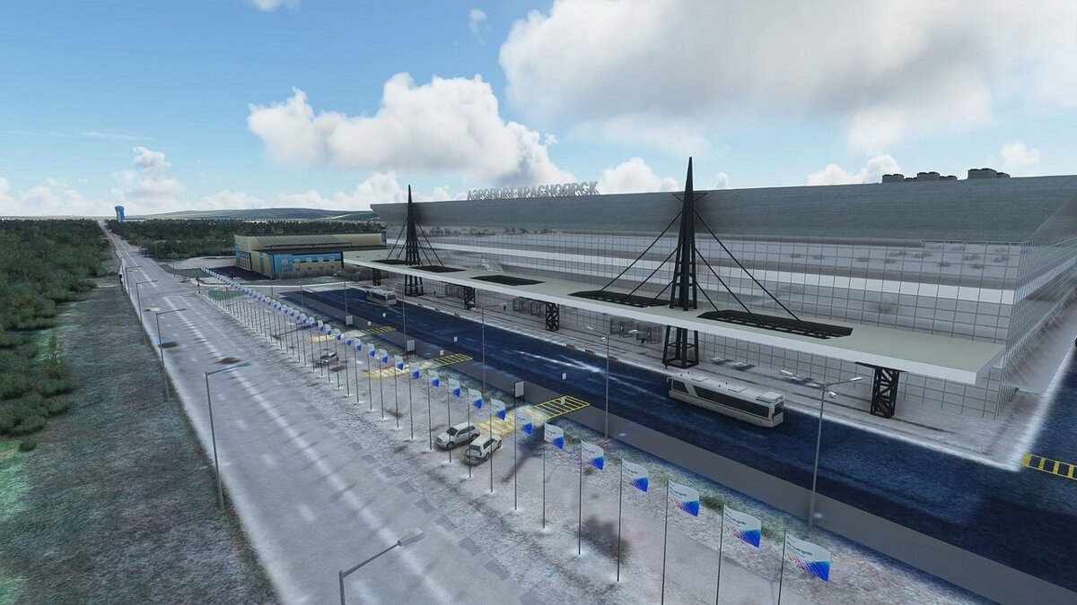 Microsoft Flight Simulator — Krasnoyarsk International Airport