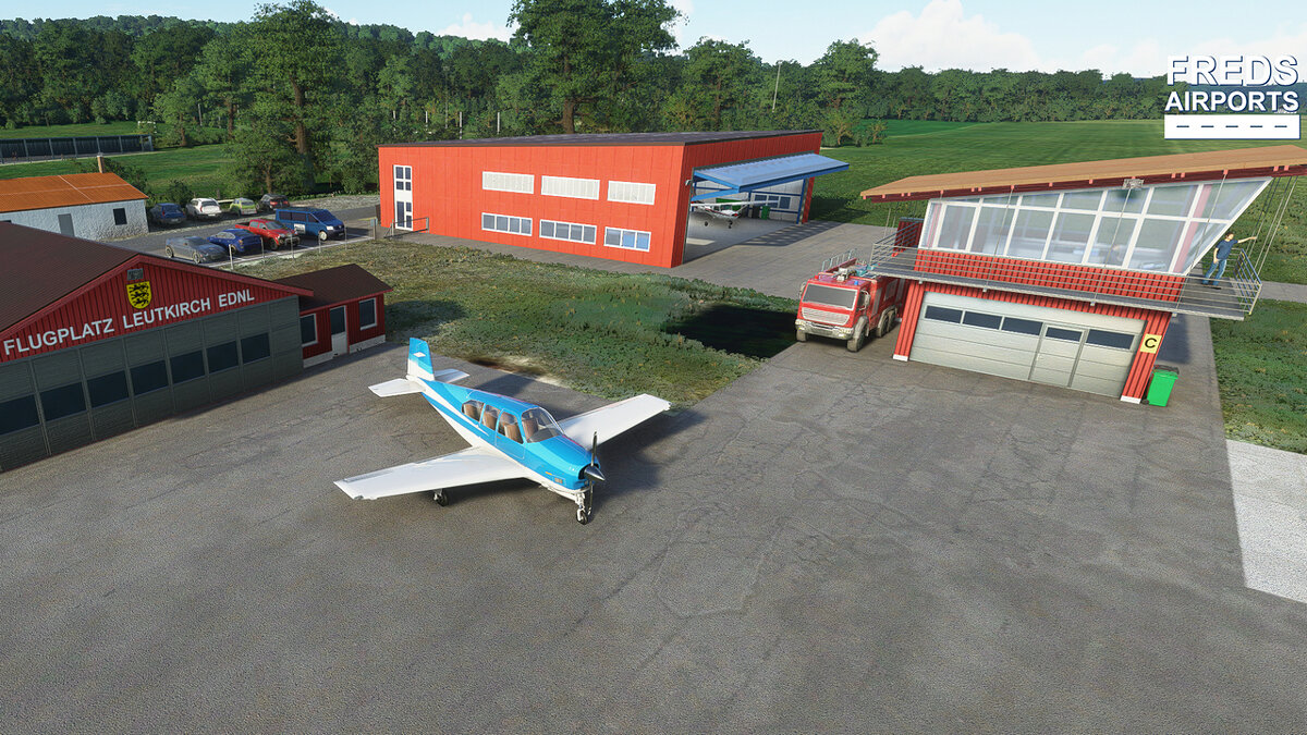 Microsoft Flight Simulator — Leutkirch airfield