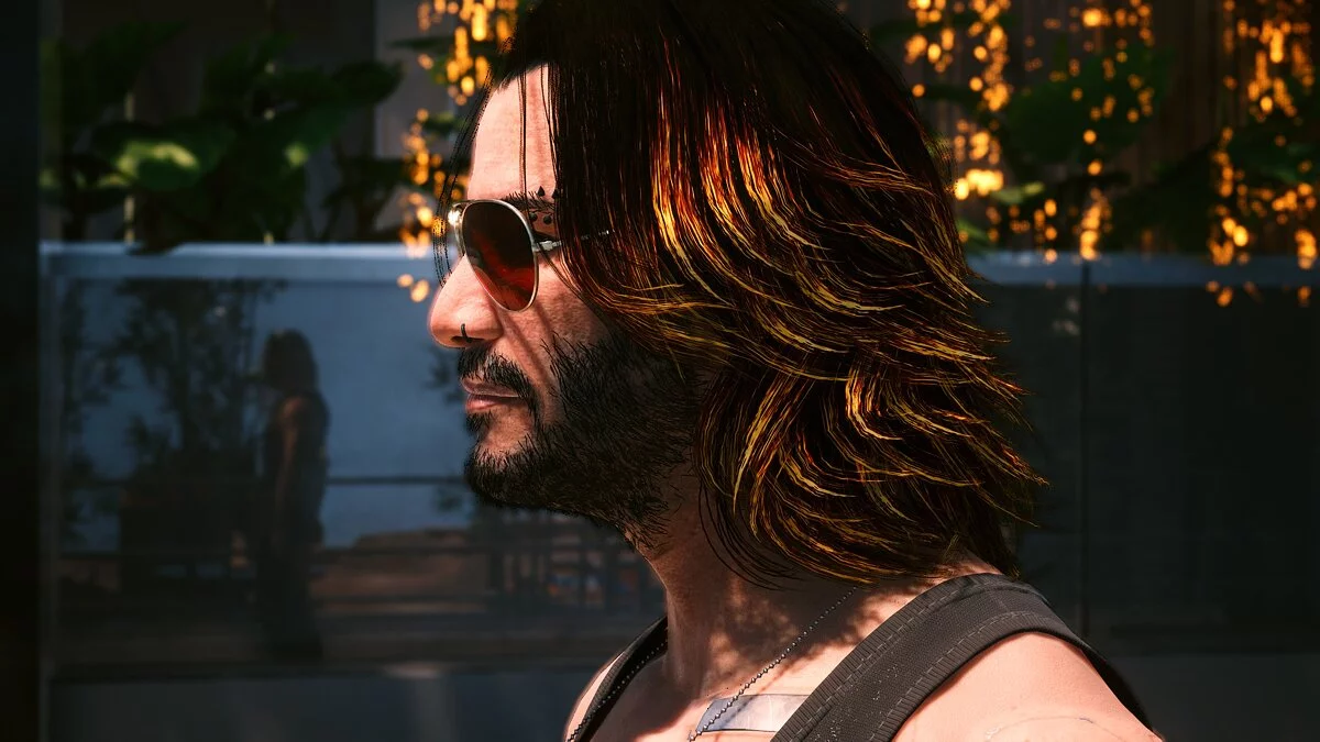 Cyberpunk 2077 — Johnny's new hair color