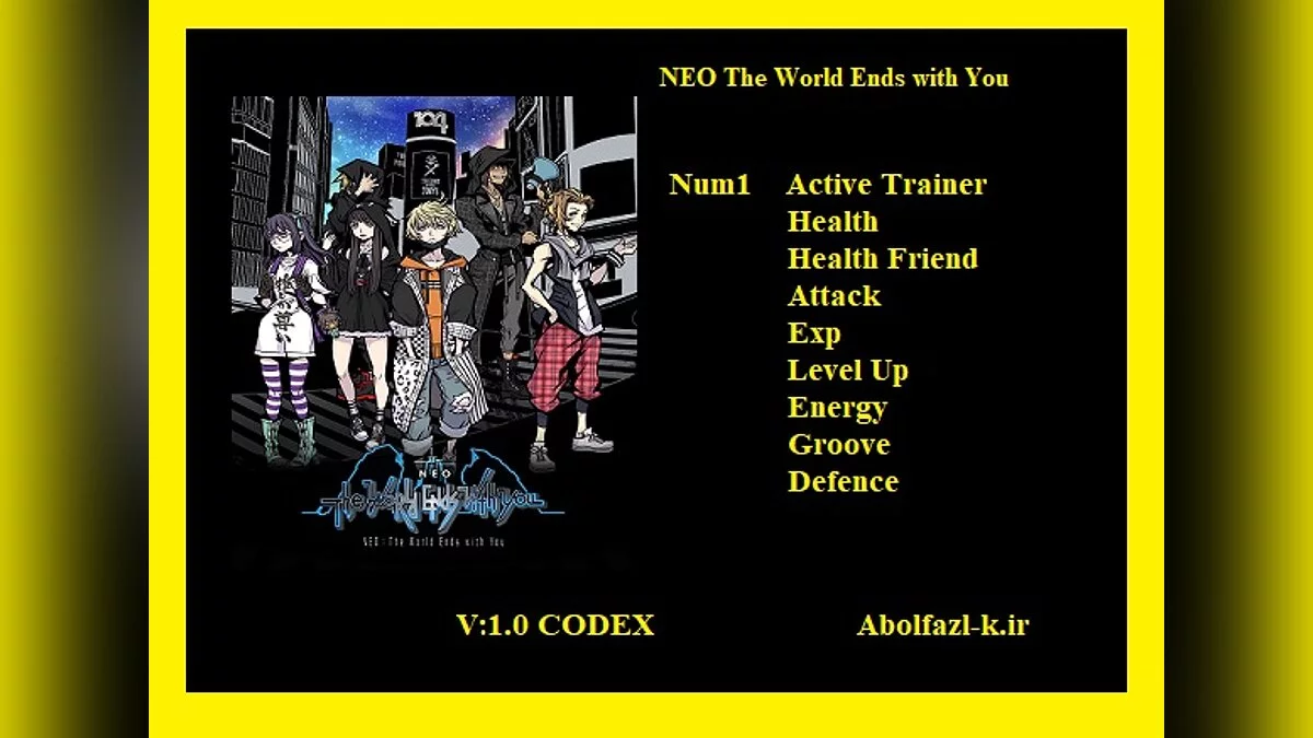 Neo: The World Ends With You — Trainer (+8) [1.0]