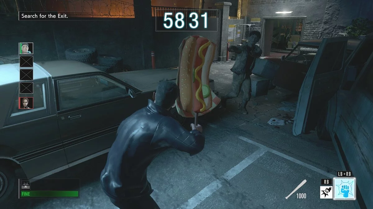 Resident Evil: Resistance — Зброя хотдог