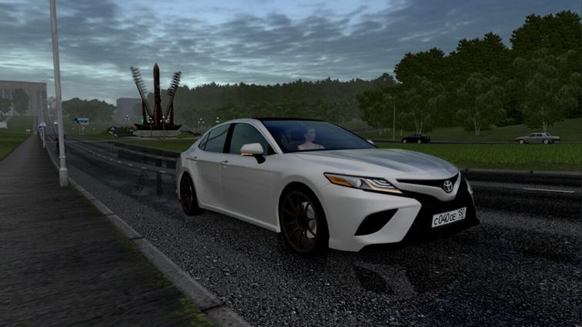 City Car Driving — Toyota Camry 3.5 (XV70)