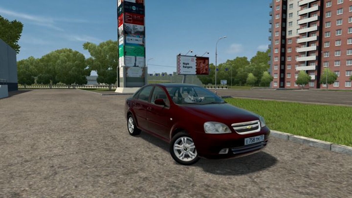 City Car Driving — Chevrolet Lacetti