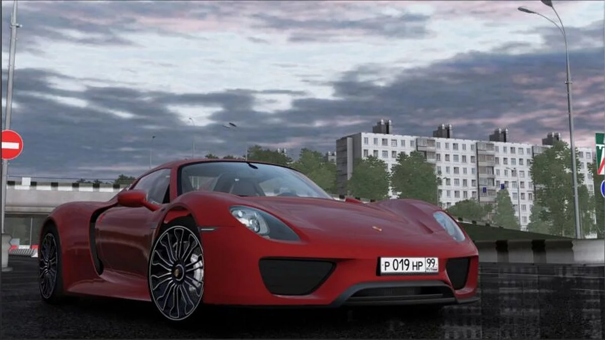 City Car Driving — 2014 Porsche 918 Spyder