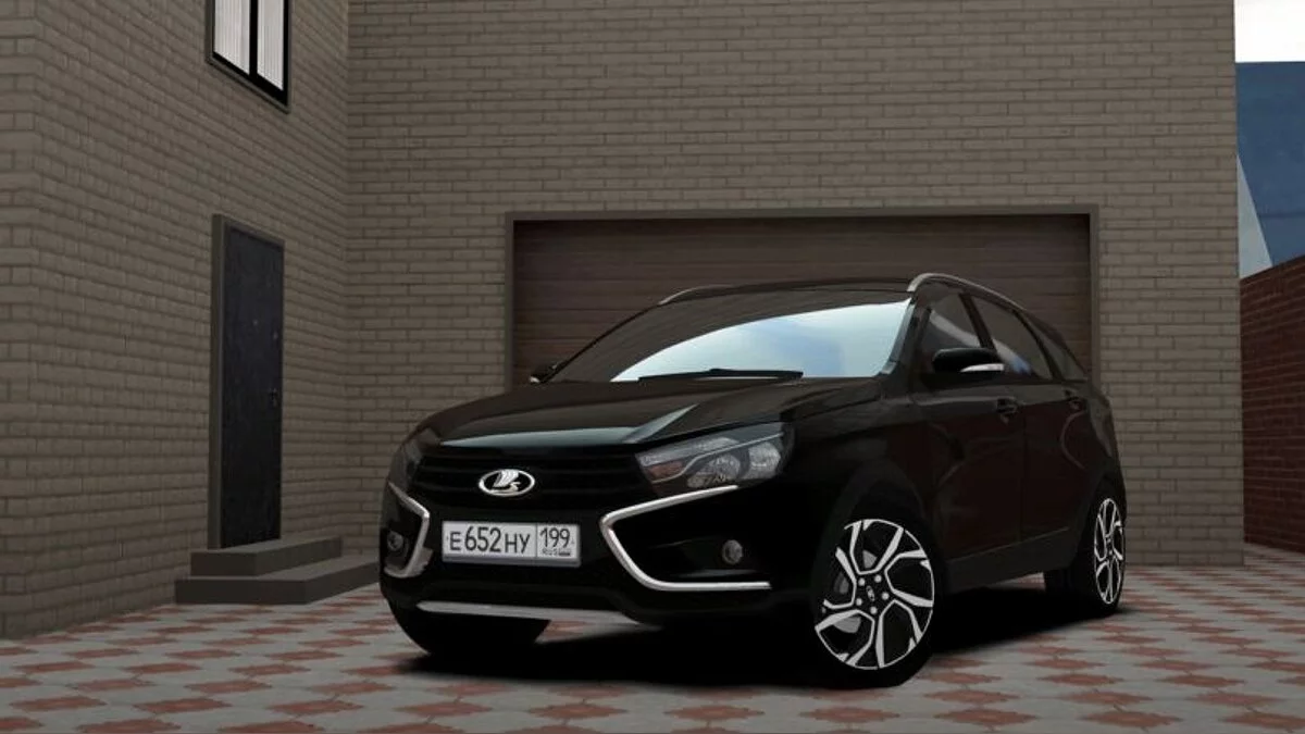 City Car Driving — Lada Vesta SV Croix 1.8s