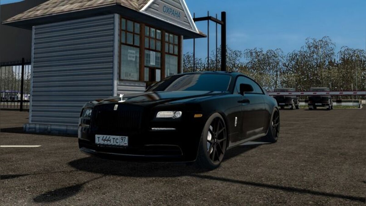 City Car Driving — Rolls Royce Wraith Black Version