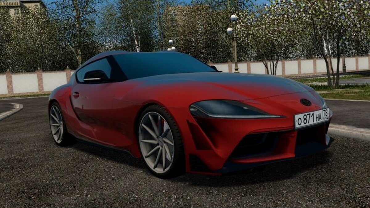 City Car Driving — Toyota Supra (A90) 2019