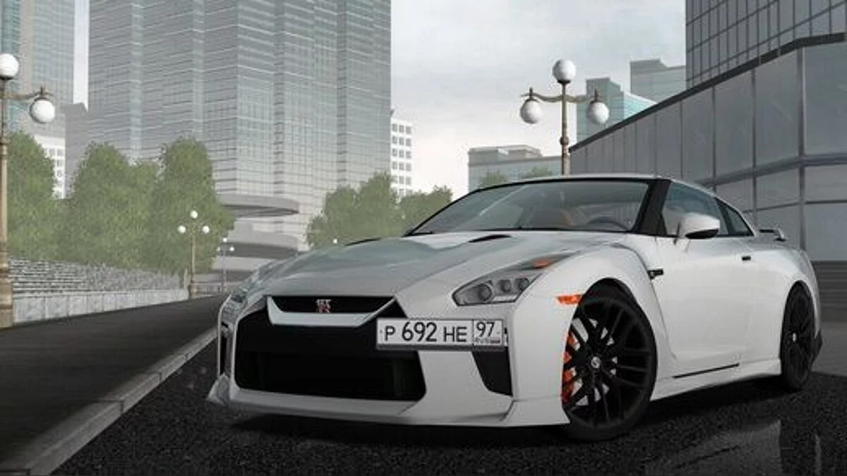 City Car Driving — Nissan GT-R