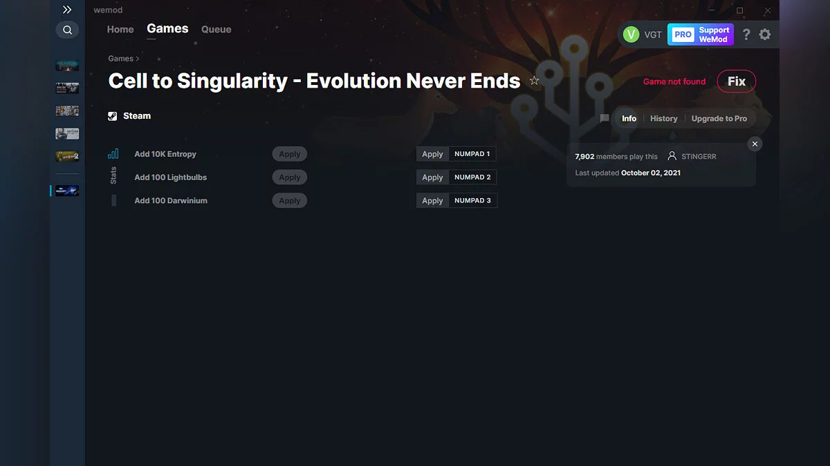 Cell to Singularity - Evolution Never Ends — Trainer (+3) from 10/02/2021 [WeMod]