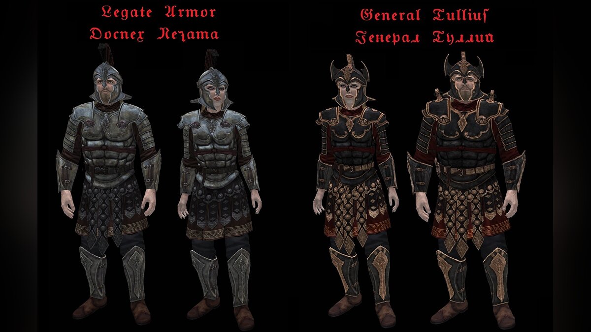 Elder Scrolls 5: Skyrim Special Edition — Translation of the Legion Heavy Armor mod