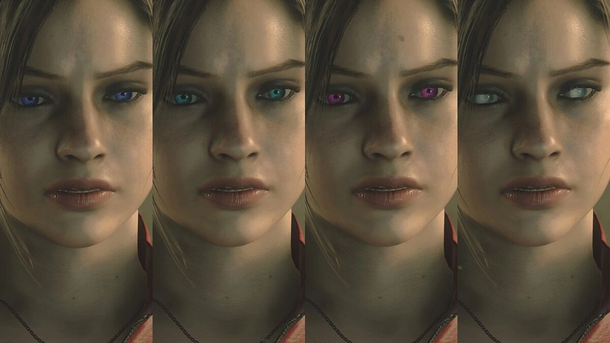 Resident Evil 2 — New eye color for Claire