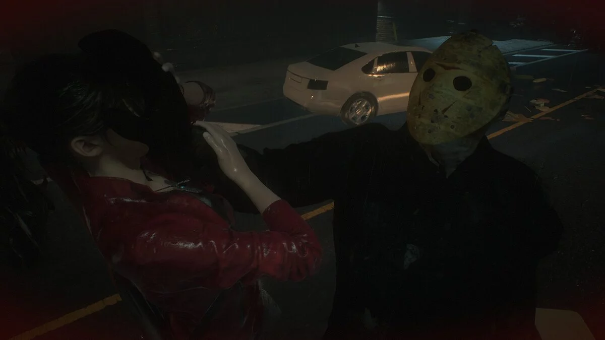 Resident Evil 2 — Jason Voorhees en lugar de Tirano