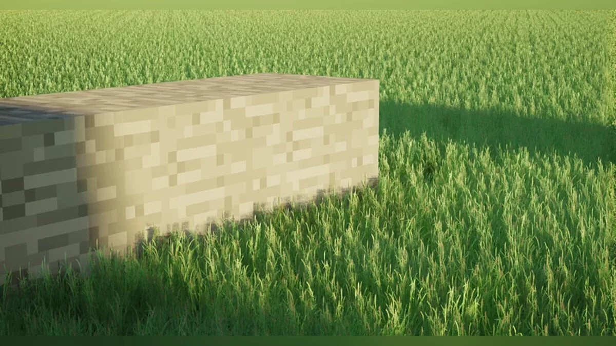 Minecraft — Реалістична трава