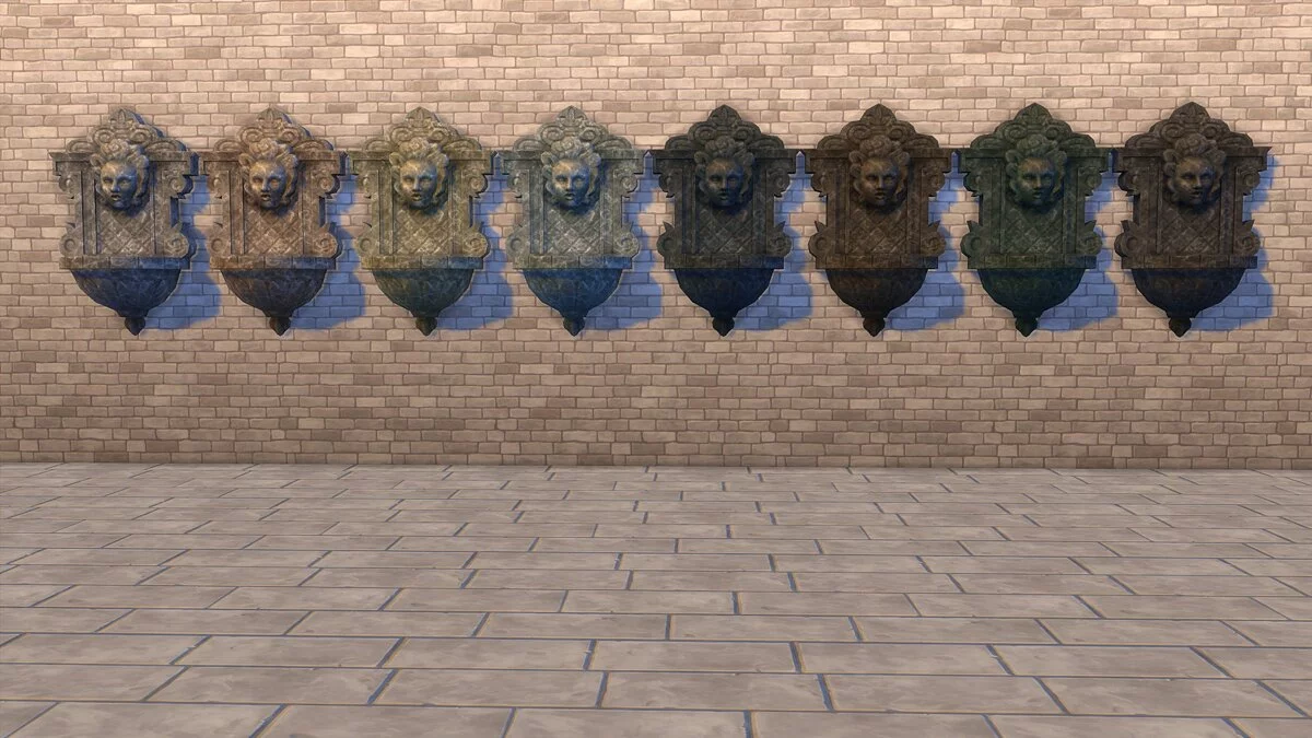 The Sims 4 — Improved Stone Fountain