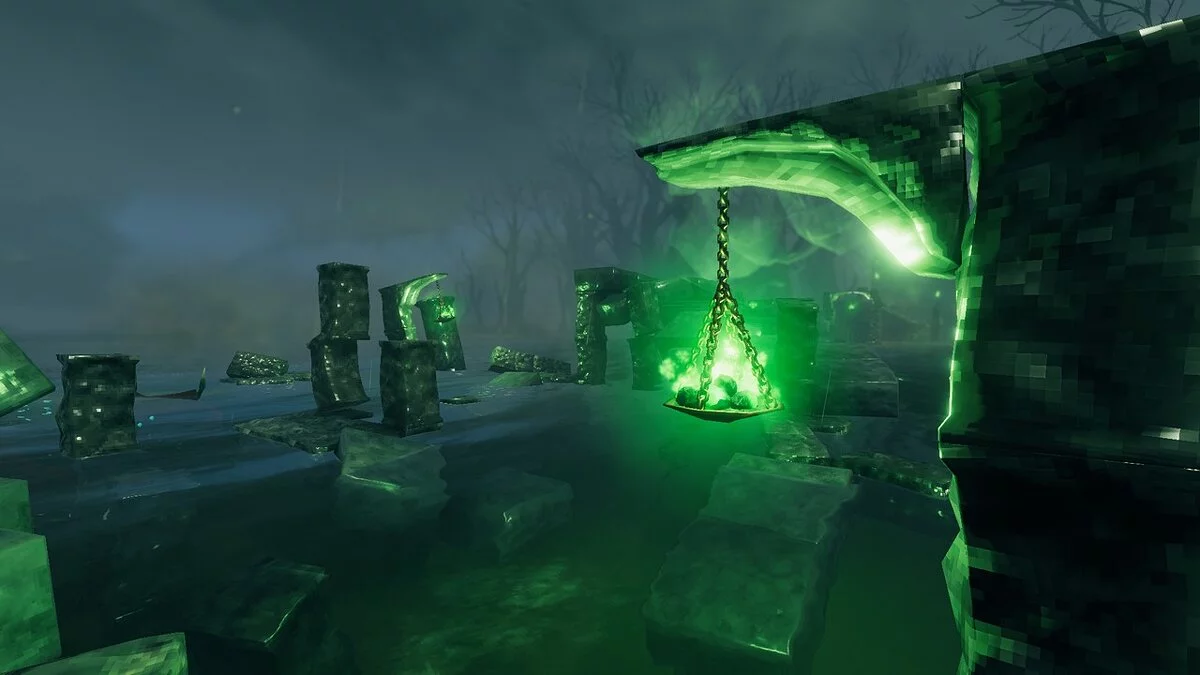 Valheim — Больше зеленого огня