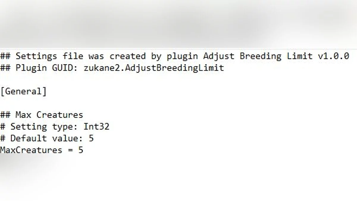 Valheim — Регулируемый предел разведения