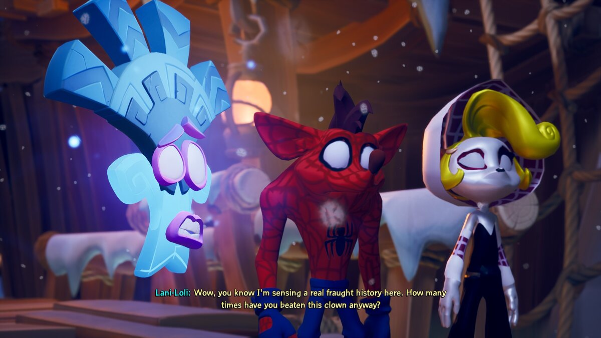 Crash Bandicoot 4: It&#039;s About Time — Spider Duo