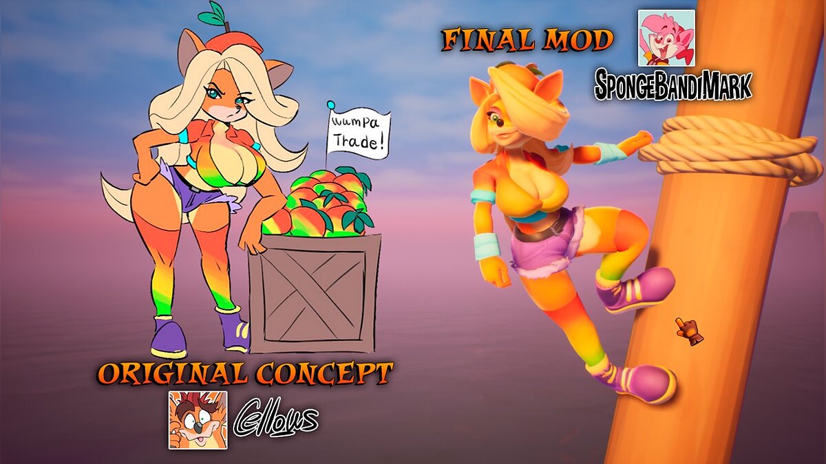 Crash Bandicoot 4: It&#039;s About Time — Sexy Tawna