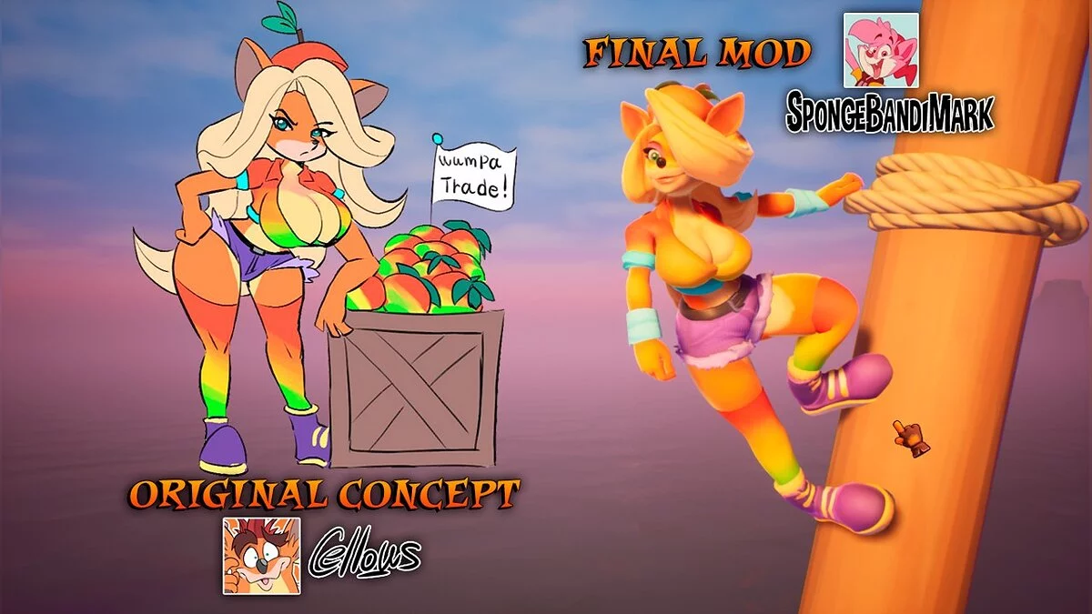 Crash Bandicoot 4: It&#039;s About Time — sexy tawna