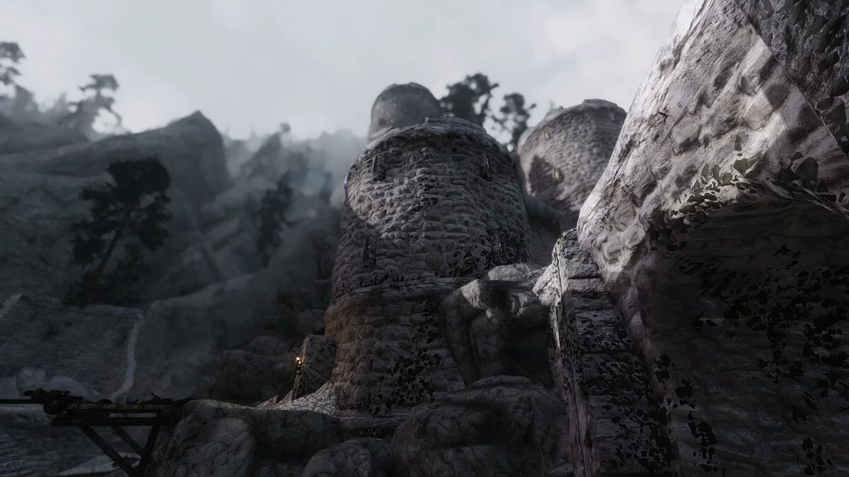 The Elder Scrolls 5: Skyrim Legendary Edition — Текстур суперпараллакса 8k и 4k