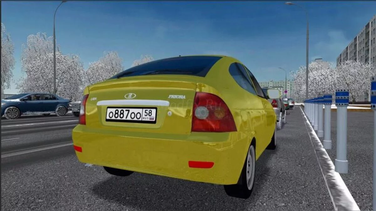 City Car Driving — Лада Пріора б Булкін