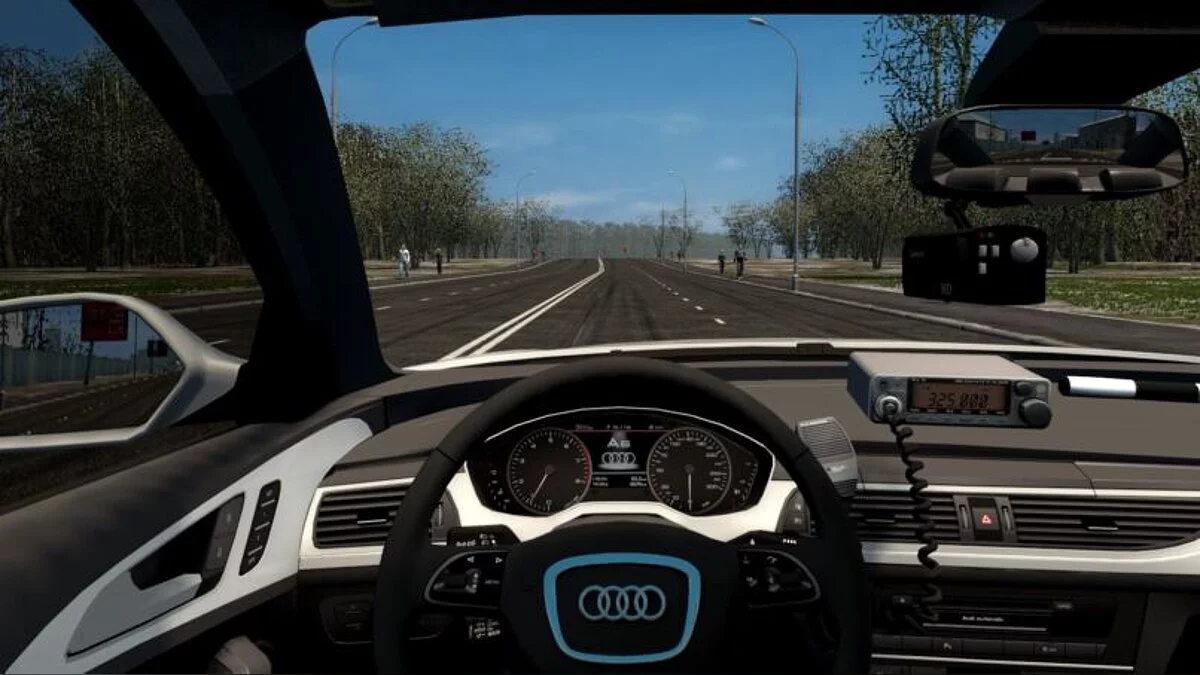 City Car Driving — Ауді А6 (Ц7) Полісе