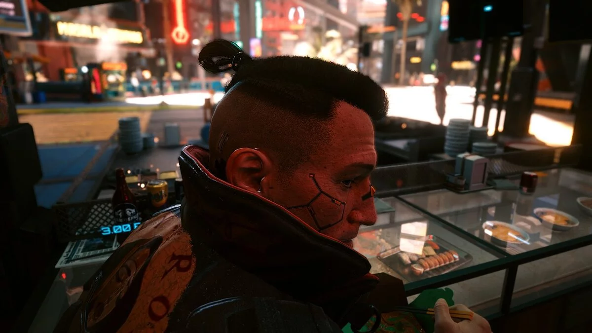 Cyberpunk 2077 — Jackie's new hairstyle