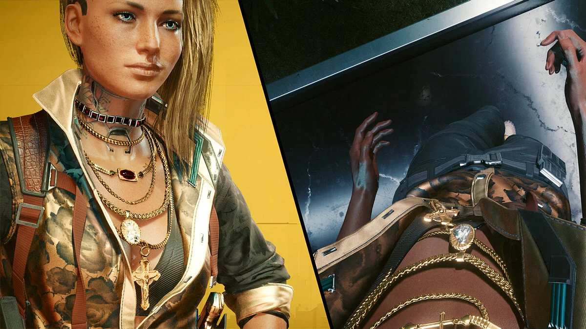 Cyberpunk 2077 — Ожерелья с физикой