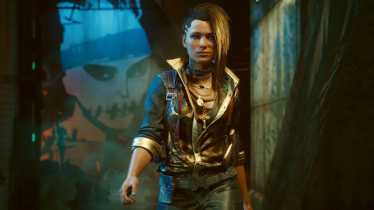 Cyberpunk 2077 — Collares con física