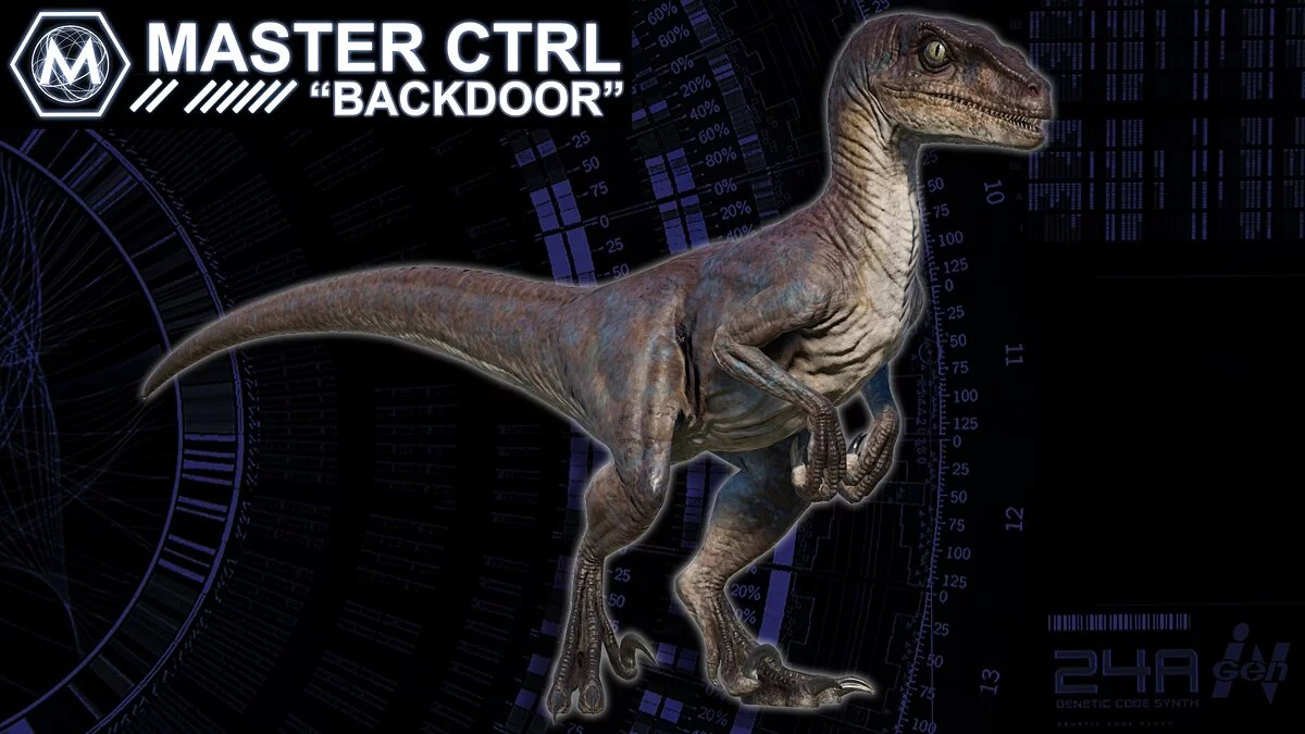 Jurassic World Evolution — Velociraptor from the movie "Jurassic World"