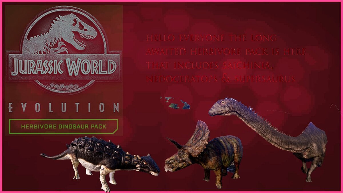 Jurassic World Evolution — New species of herbivores