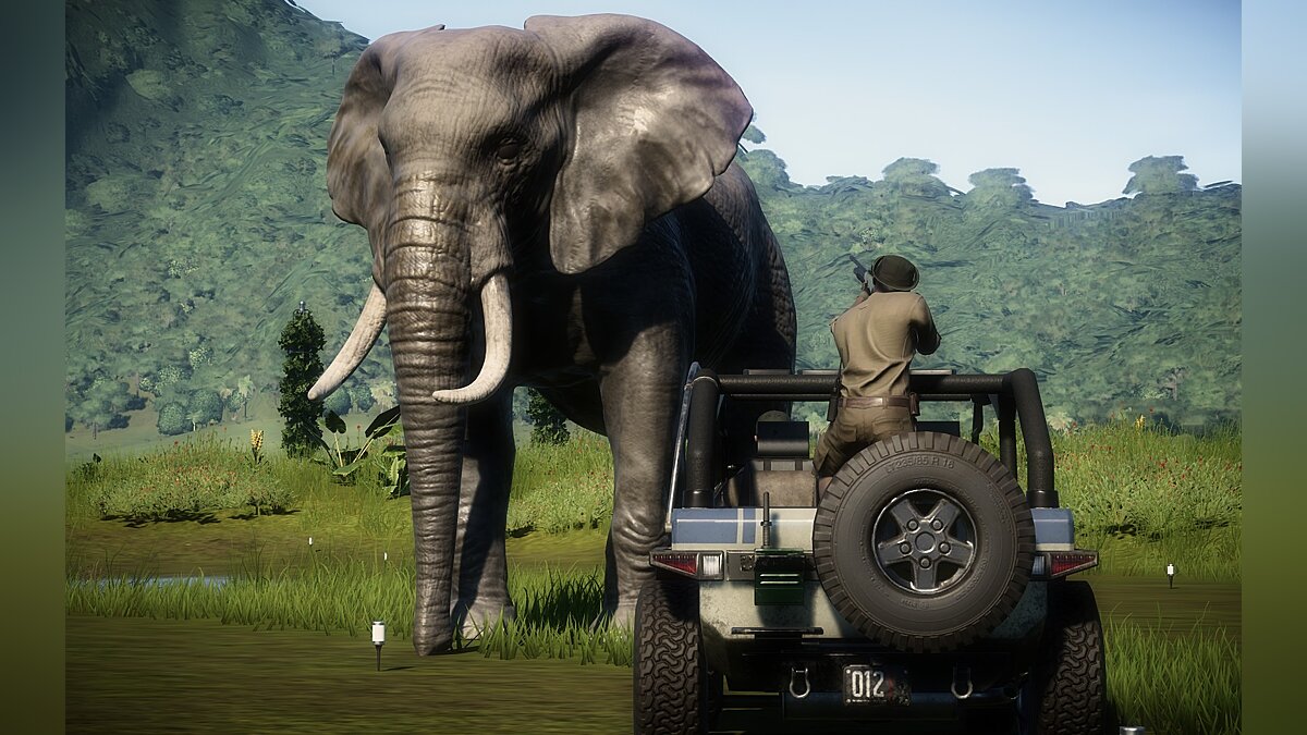 Jurassic World Evolution — New species - African elephant