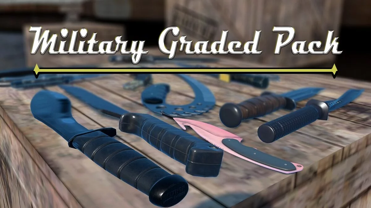 Blade and Sorcery — Set of military weapons