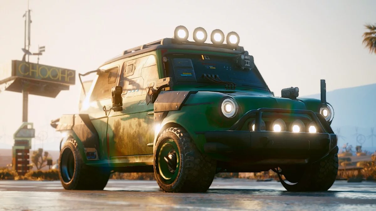 Cyberpunk 2077 — Коллекция высококачественных модификаций автомобилей