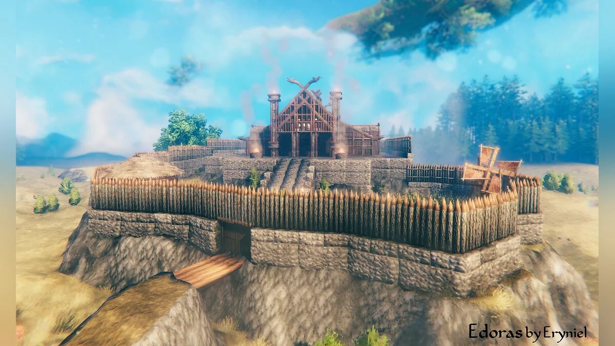 Valheim — Средиземье со строениями