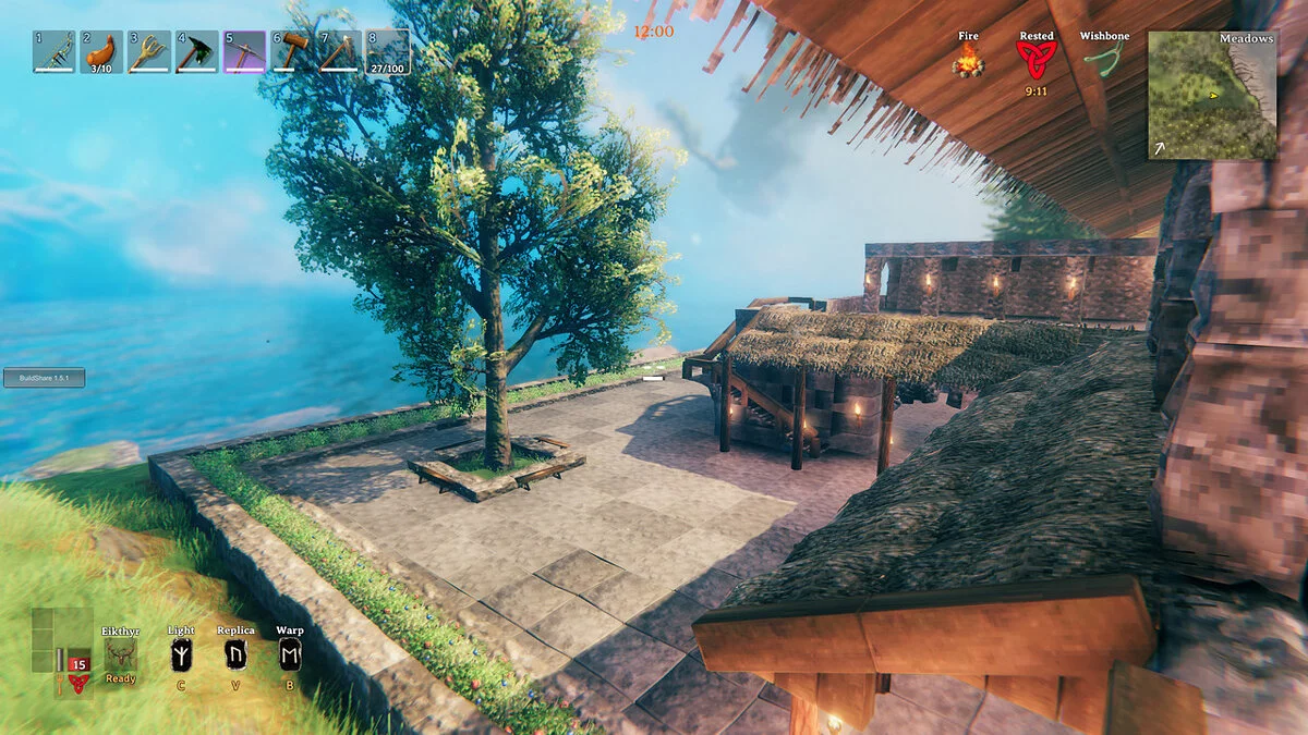 Valheim — Сучасний будинок
