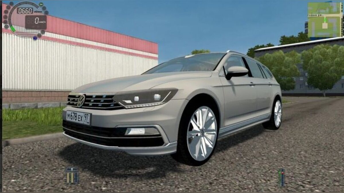 City Car Driving — Volkswagen Passat Wagon R-Line 2016