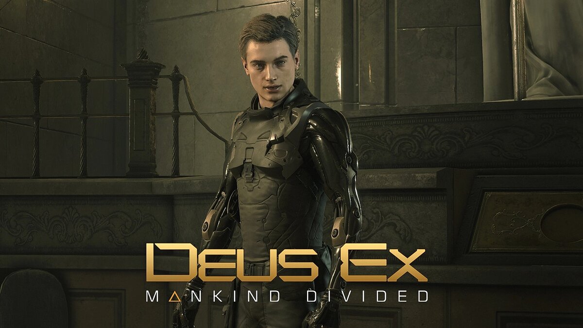 Resident Evil 2 — Leon as Adam Jensen (Deus Ex)