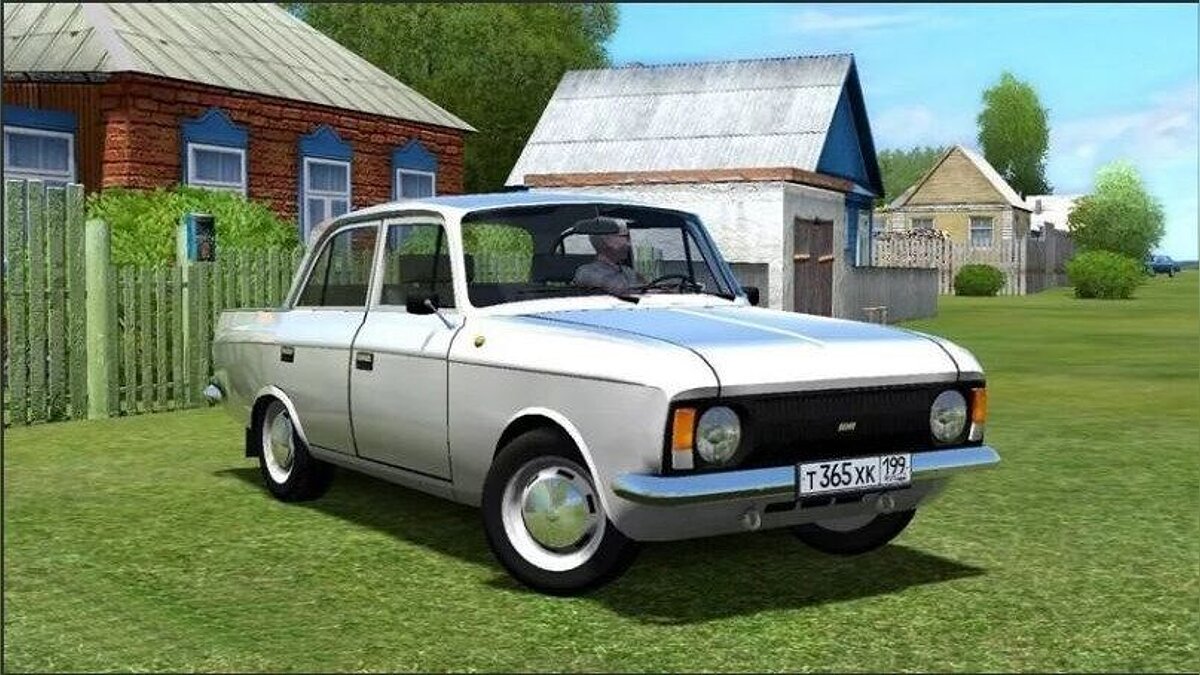 City Car Driving — Moskvich 412