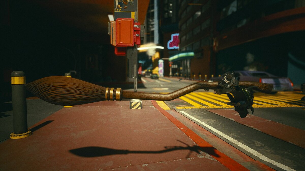 Cyberpunk 2077 — Broom «Nimbus 2000»