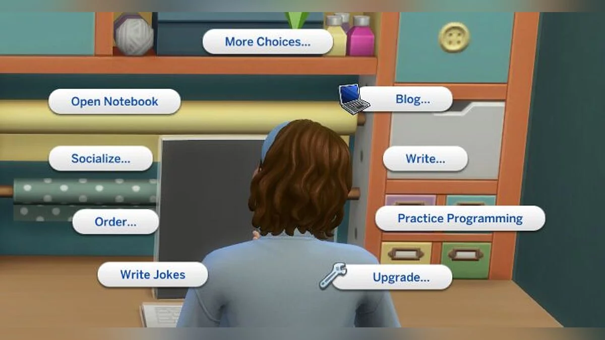 The Sims 4 — Bloganje – karierni in življenjski cilj