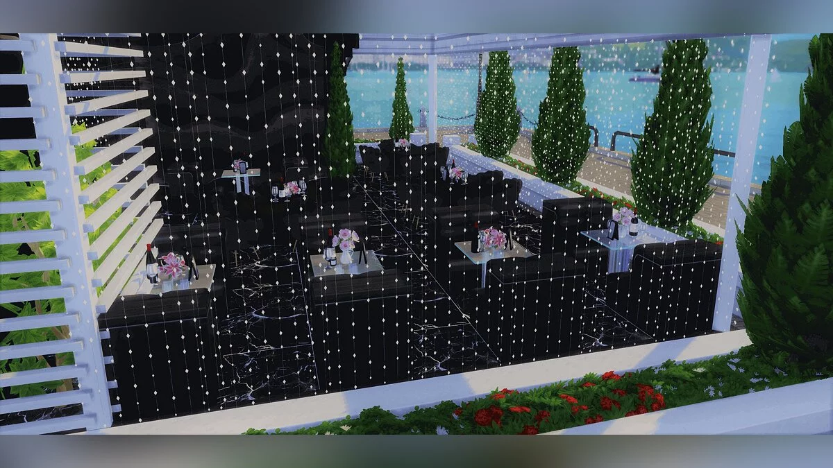The Sims 4 — Бар-ресторан Moon Child CC