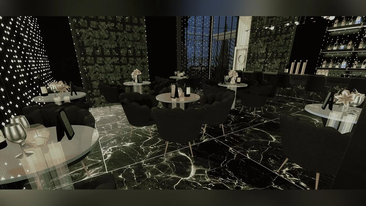 The Sims 4 — Бар-ресторан Moon Child CC