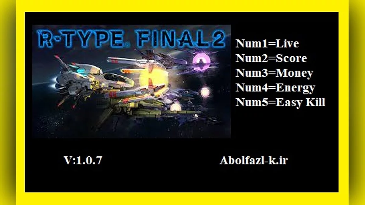 R-Type Final 2 — Trainer (+5) [1.0.7]