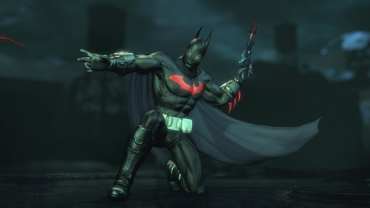 Batman: Arkham City — Batman Beyond (default skin)