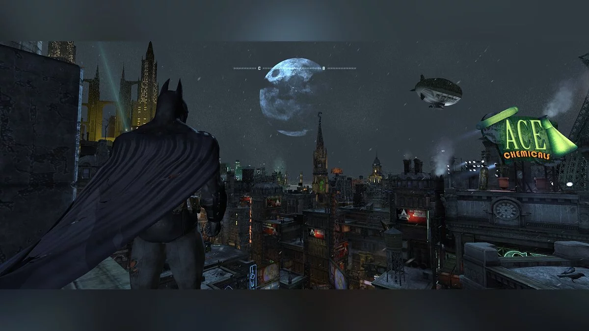 Batman: Arkham City — Black sky - clear sky