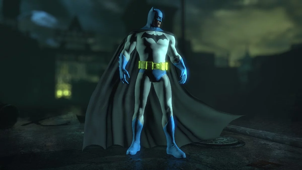 Batman: Arkham City — Синій костюм першого року