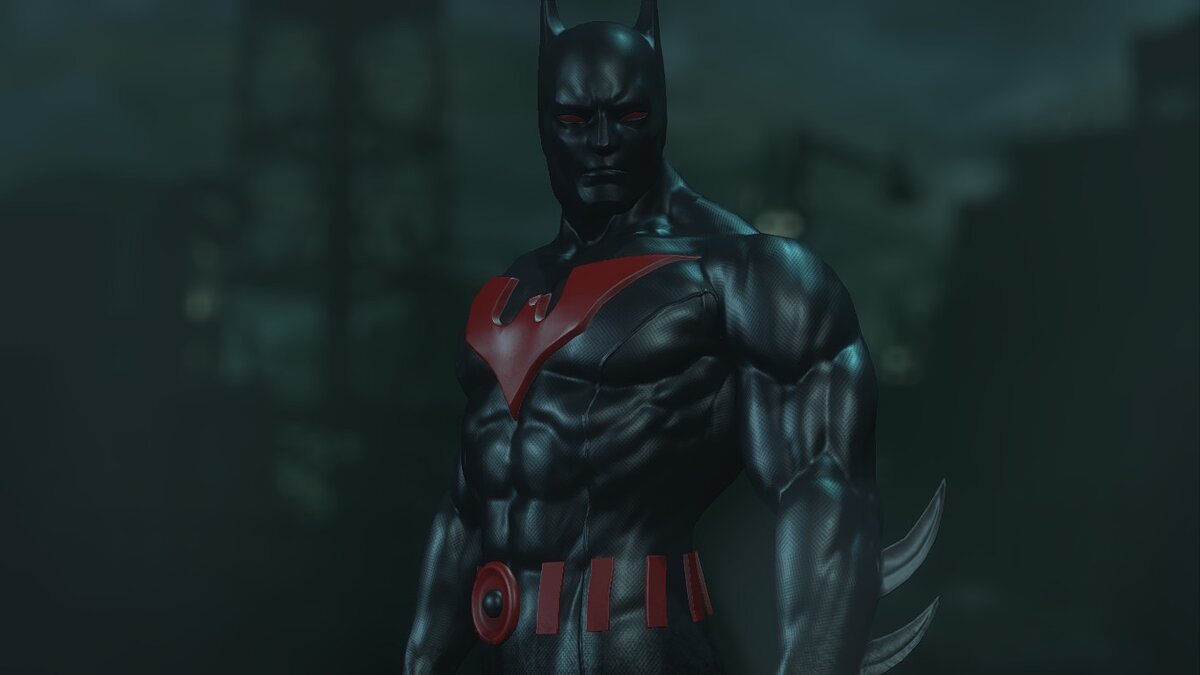 Batman: Arkham City — Black and Red Beyond Suit